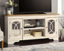 Realyn 74" TV Stand with Electric Fireplace - Affordable Home Luxury