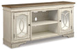 Realyn 74" TV Stand with Electric Fireplace - Affordable Home Luxury