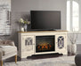 Realyn 74" TV Stand with Electric Fireplace - Affordable Home Luxury