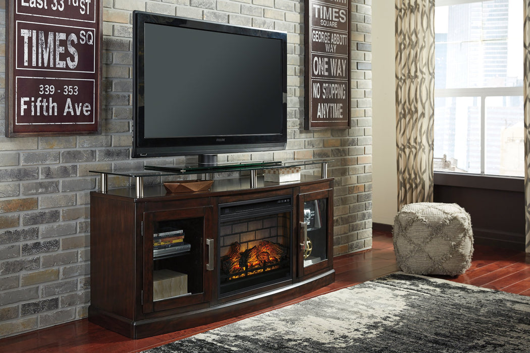 Chanceen 60" TV Stand with Electric Fireplace - Affordable Home Luxury