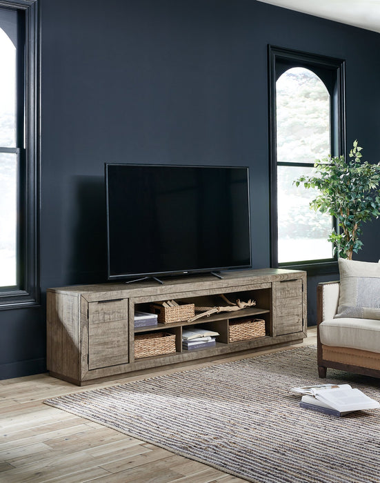 Krystanza TV Stand with Electric Fireplace - Affordable Home Luxury