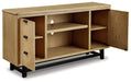 Freslowe Large TV Stand - Affordable Home Luxury