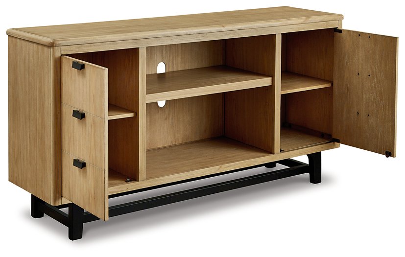 Freslowe Large TV Stand - Affordable Home Luxury