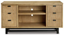 Freslowe Large TV Stand - Affordable Home Luxury