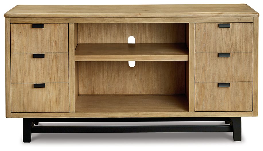 Freslowe Large TV Stand - Affordable Home Luxury