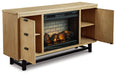 Freslowe TV Stand with Electric Fireplace - Affordable Home Luxury