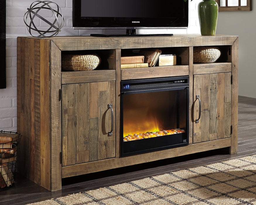 Sommerford 62" TV Stand with Electric Fireplace - Affordable Home Luxury