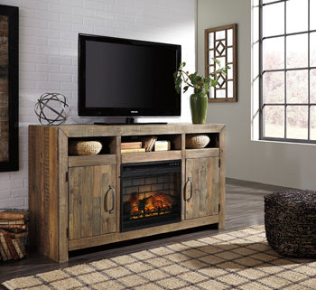 Sommerford 62" TV Stand with Electric Fireplace - Affordable Home Luxury