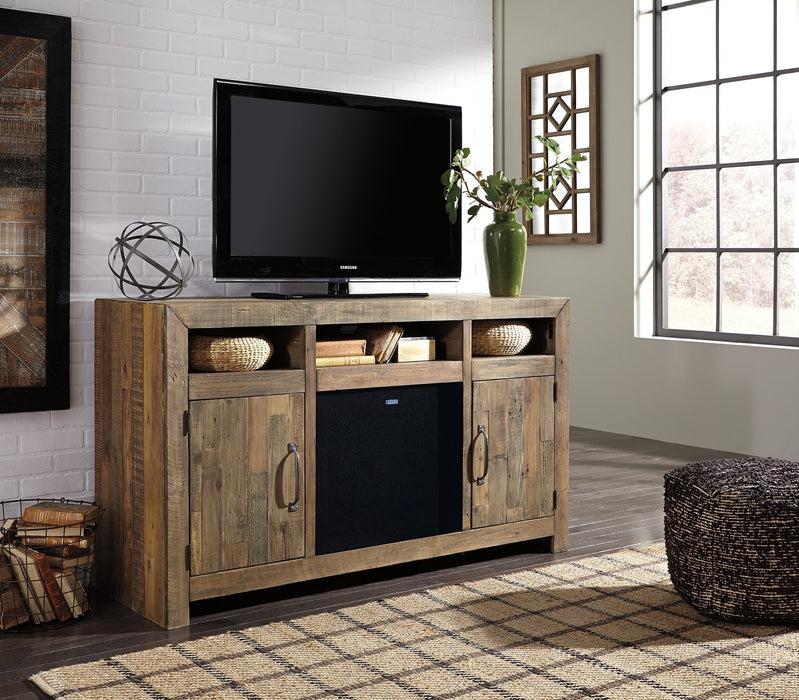 Sommerford 62" TV Stand with Electric Fireplace - Affordable Home Luxury