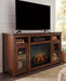 Harpan 72" TV Stand with Electric Fireplace - Affordable Home Luxury