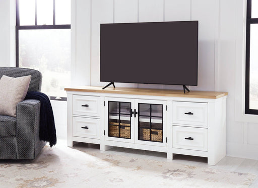 Ashbryn 74" TV Stand - Affordable Home Luxury