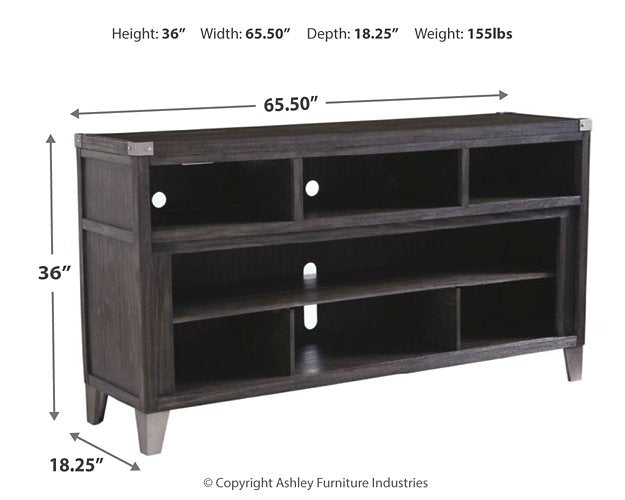 Todoe 65" TV Stand with Electric Fireplace - Affordable Home Luxury