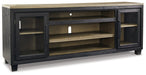 Foyland 83" TV Stand with Electric Fireplace - Affordable Home Luxury