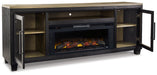 Foyland 83" TV Stand with Electric Fireplace - Affordable Home Luxury